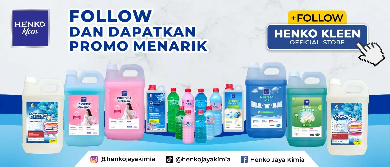slider - henko kleen - biang deterjen laundry - biang sabun cuci piring